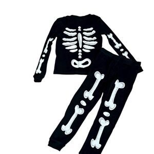 Komar Kids Black and White Pajama Set